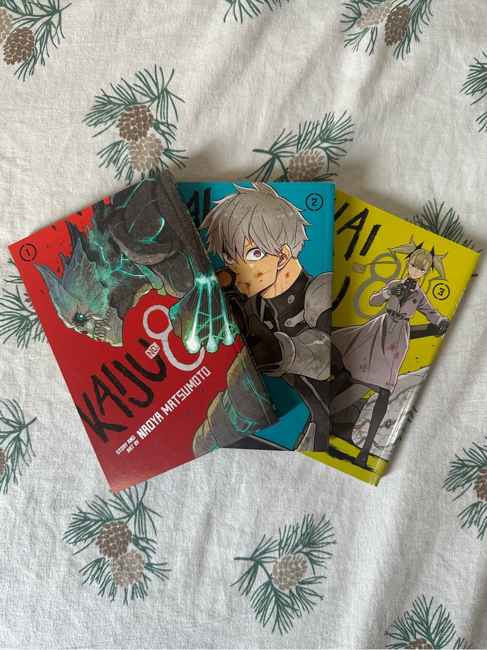 Kaiju No. 8 - Naoya Matsumoto, Manga Vol. 1-3